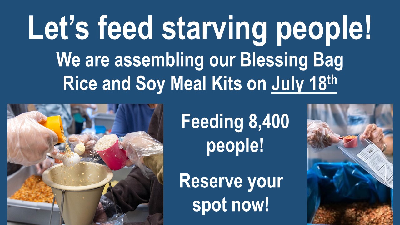 Rice and Soy Blessing Bags